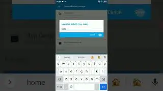 Changing Launch activity in Sketchware