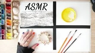 ASMR Making of Easy Abstract Painting Seascape 🌊  How To Paint Waves