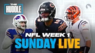 NFL Week 1 Sunday LIVE: Betting the Board | Ben Fawkes Action Report | The Huddle