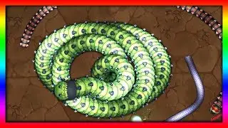 ОГРОМНАЯ ЗМЕЯ в игре Little big snake 4 Смешные Моменты сражения змей Веселый Летсплей