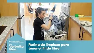 ✨ Rutina de limpieza con Verónika Mun para tener el finde libre