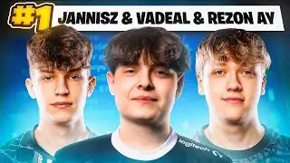Das BESTE TRIO in Fortnite... 😈 | Vadeal x rezon ay x JannisZ