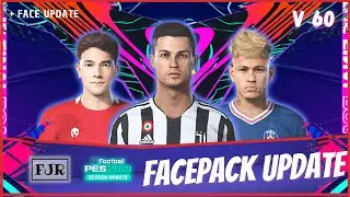 PES 2021 - UPDATE FACE V60 | SIDER VERSION & CPK VERSION