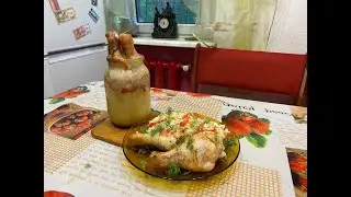 Простейший рецепт! Куриные ножки в банке с рисом! С Димасом!