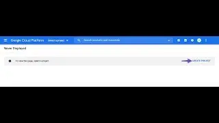 PrestaShop Google Cloud Platform (GCP) Create Project to use APIs