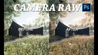 An essential for any ARCHITECTURE RENDERING in PHOTOSHOP (Camera Raw)