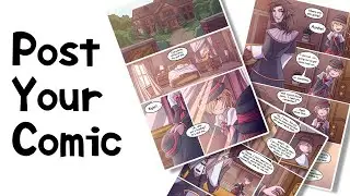 How to Share/Post Comics on COMICFURY
