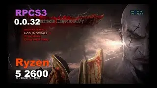 RPCS3 0.0.32 ( PS3 Emulator ) - God Of War III - Gameplay
