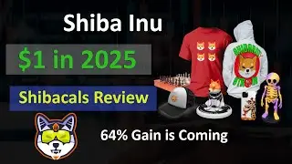 Shiba Inu Price to $1 in 2025 | Shibcals Print Anything you Mint | Shiba Inu 64% Gain is Coming