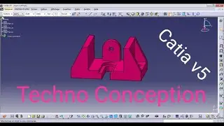 catia v5 exercice 26 ||  تعلم كاتيا بالدارجة|| catia part design