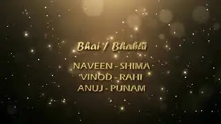 wedding cinematic title intro click vfx