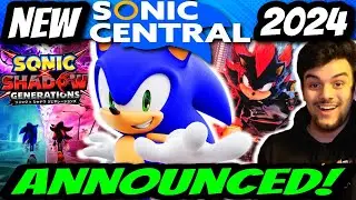 New Sonic Central (2024) Officially Announced! - New 2025 Sonic Game & More Coming Soon!