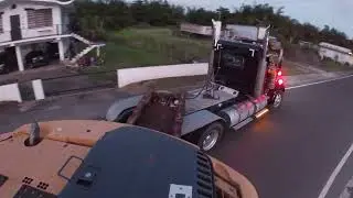 Traslado de excavadora Jonhn Deere 314D