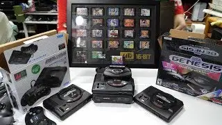 Sega Genesis Mini COLLECTOR'S EDITION, MEGA TOWER, & Every Other Version Unboxed