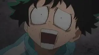 Deku Freaking Out