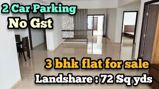 3 bhk flat for sale in Hyderabad || 2240 Sft || 2 Car-Parking || 6281754729 || Code :PAR-259.