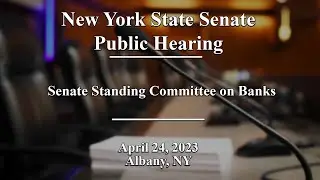 Senate Standing Committee on Banks Public Hearing - 04/25/23