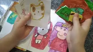 Новинки  Жёлтая тема и Слово🥳 Бумажный городок 🥰 Я очень старалась, поддержите меня 🙏👍