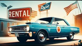 Car Rental Management System-Dodge Dart 1967 Showcase!🚗💨