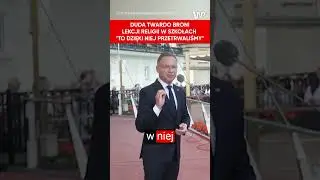 Prezydent Duda przestrzegł rząd. "Tego oddać nam nie wolno!"