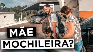 MOCHILÃO COM A MINHA MÃE PELA EUROPA
