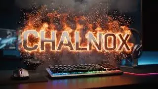 FIRE BLAST Logo Reveal! 🔥 ChalNox01 Official Channel Intro 2025