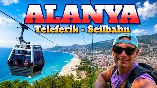 The Alanya Cable Car 🇹🇷 - TELEFERIK | Vlog Summer 2025 