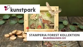 3D Bilderrahmen mit Stamperia Forest - DIY Herbstdeko 🍁