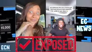 KIERRA RUSH (LAYLARED) TRIES TO EXTORT & EXPOSE KAI CENAT FOR HUSH MONEY ON INSTAGRAM! |ECNews| ECN.
