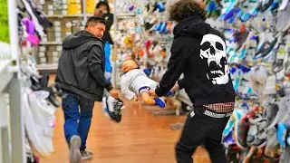Dropping Fake Baby Prank
