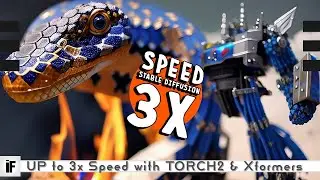 fast Stable Diffusion 3x speed boost with Torch2+X-formers