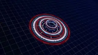Stunning HUD Animation - Futuristic Visuals