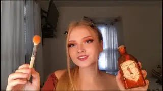 ASMR ~ DOING YOUR HALLOWEEN MAKEUP (ROLE-PLAY) 💋🎃