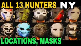 Tom Clancy's Division 2 ( ALL 13 HUNTERS NY LOCATIONS,MASKS ) SPECIAL REWARDS | 2024 GAMEPLAY GUIDE