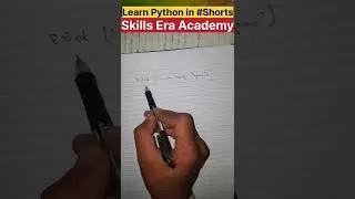 Learn Python in shorts 