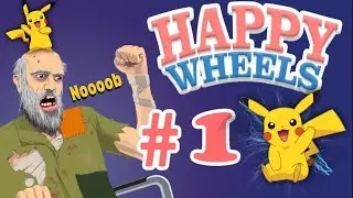 Super Funniest Game In the World. [Happy Wheels #1].