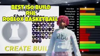 The Best ISO Build On Realistic Basketball 🏀 | Roblox RHL |
