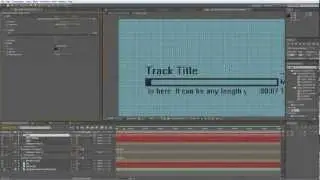 After Effects Tutorial - Digital Music Player