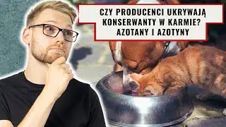 Azotany i azotyny: ukryte konserwanty w karmie.