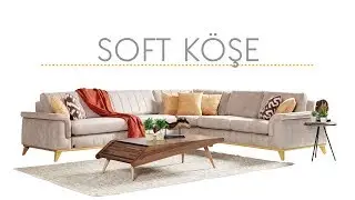 Soft Köşe Koltuk Takımı Luxe Life Mobilya