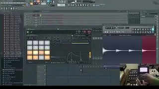 Making a beat with the MPC 5000 and FL Studio DAW || hardware + software workflow example