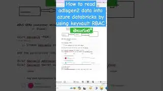4.Reading ADLSGEN2 data into databricks 