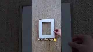✨ DIY Framed Artwork ✨ using Dollar Store frames! 🤯 #shorts #diyhomedecor #decor