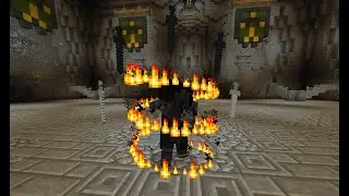 Minecraft Boss: Half-Blood Swordsman. A Custom NPCs Scripting Showcase