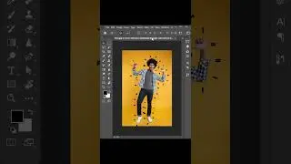 text wrap effect in photoshop #photoshop #photoshoptutorial #photoshoptricks  #photoshopcourse