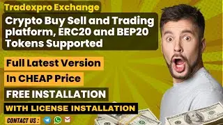 Tradexpro Exchange - Crypto Buy Sell and Trading platform, ERC20 & BEP20 Supported [Latest Version]