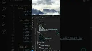 Pure CSS Cloud Animation Effects | HTML CSS #html5 #css #short