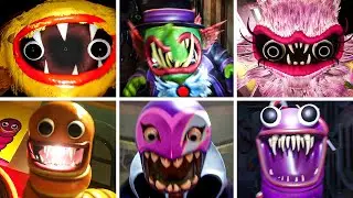Joyville 1,2 - All JUMPSCARES and Scary Moments