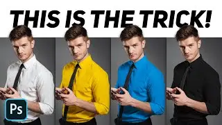 Clever Trick to Turn White into Any Color in Photoshop