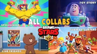 All Brawl Stars Collabs 2017 - 2025